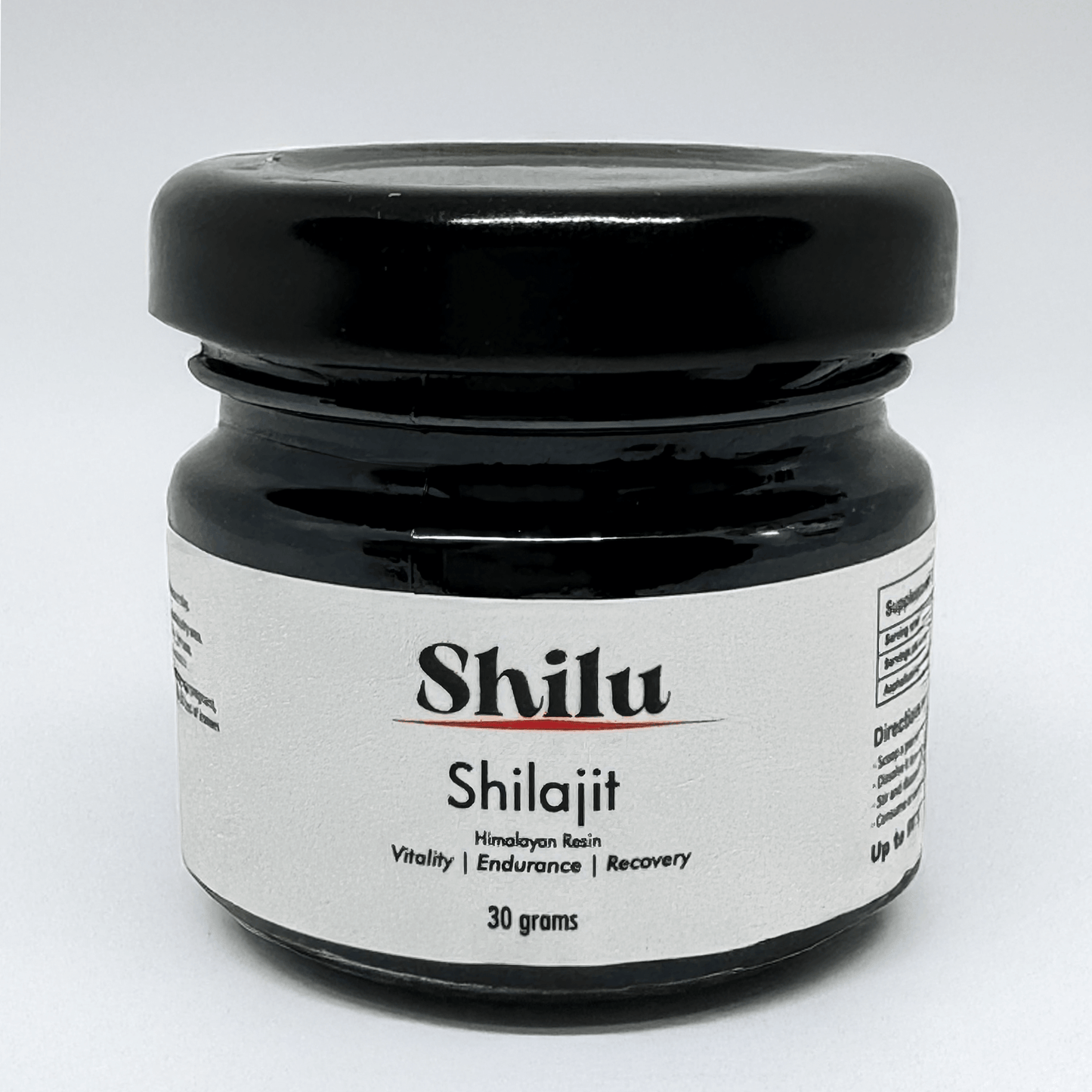 100% Authentic Himalayan Shilajit Resin- 30g bottle (60 servings)